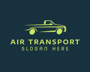 Green Car Speed logo design