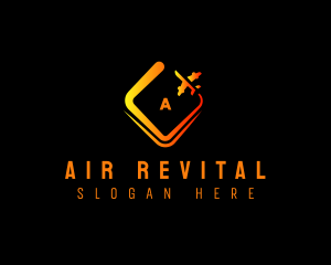 Plane Aircraft Aviation  logo design