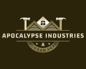 Industrial Hammer Construction logo design