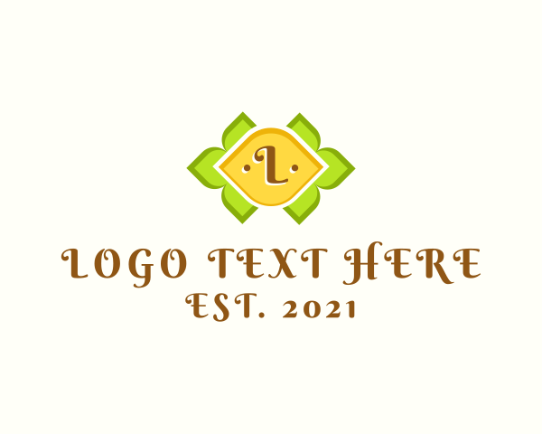 Lemon-flavor logo example 4