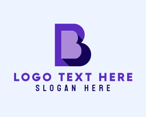 Purple Company Letter B logo