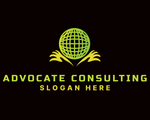 Foundation Globe Hand  logo