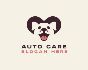 Cute Puppy Love logo design