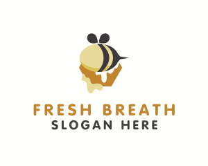 Bee Honey Drip logo design