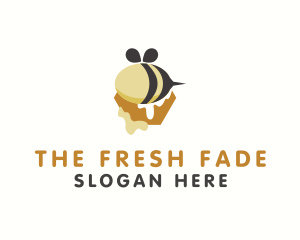 Bee Honey Drip logo design