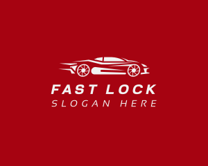 Fast Vehicle Racing logo design