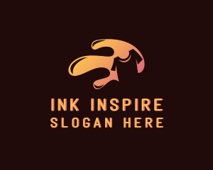 Ink T-shirt Clothing  logo design