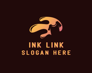 Ink T-shirt Clothing  logo design