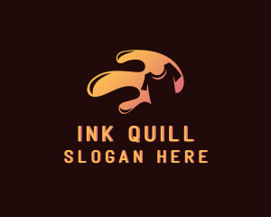 Ink T-shirt Clothing  logo design