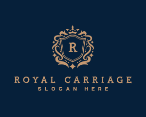 Royal Ornamental Shield logo design