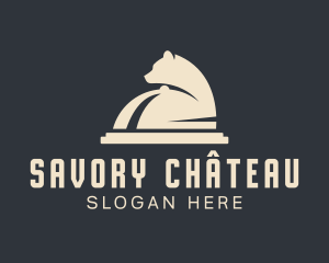 Bear Cloche Dining logo design