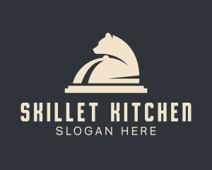 Bear Cloche Dining logo design