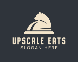 Bear Cloche Dining logo design