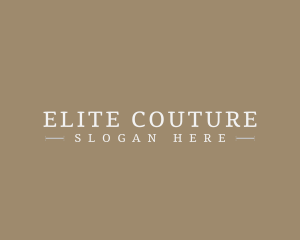 Luxe Fashion Business logo design