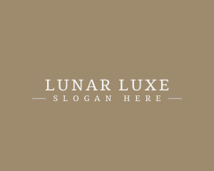 Luxe Fashion Business logo design