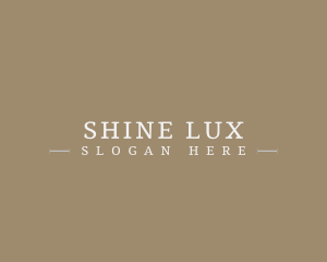 Luxe Fashion Business logo design