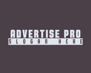 Modern Advertising Wordmark logo