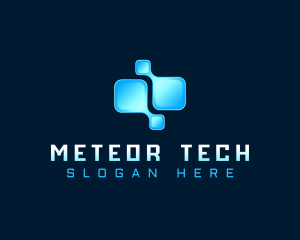 Tech Digital Pixel logo design