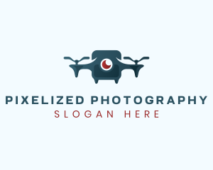 Media Camera Drone logo design