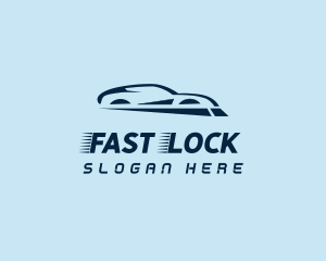 Fast Racing Sports Car logo design