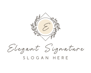 Elegant Beauty Ornament logo design