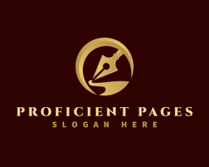 Premium Pen Writing logo