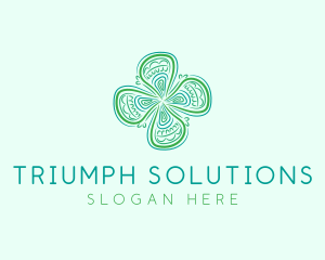 Four Leaf Clover logo design