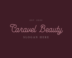 Cursive Beauty Brand logo design