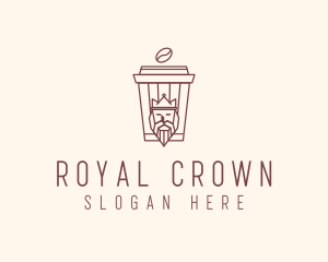 Coffee Crown Cup logo design