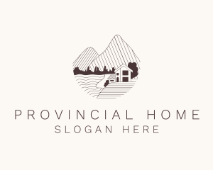 Homestead Countryside  Home logo design