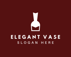 Vase Home Decoration logo design