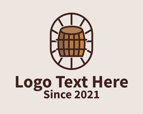 Barrel Maker logo example 2