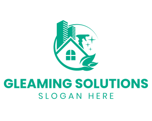 Clean Home Housekeeping logo design