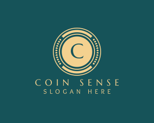 Circle Winery Bar Coin logo design