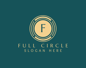 Circle Winery Bar Coin logo design