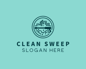 City Clean Pressure Washer logo design