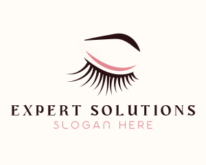 Eyebrow & Eyelash Salon logo design