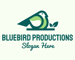 Green Eco Bird logo