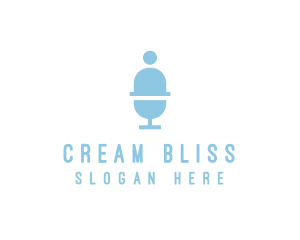 Ice Cream Gelato  logo design