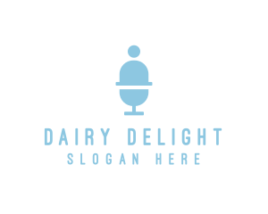 Ice Cream Gelato  logo design