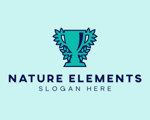 Nature Award Trophy logo design