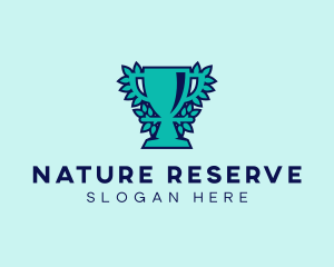 Nature Award Trophy logo design