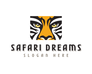 Tiger Eyes Safari logo design