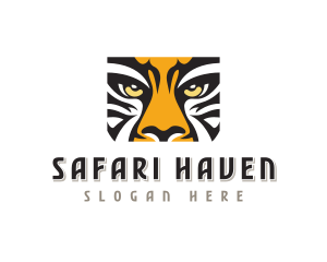 Tiger Eyes Safari logo design