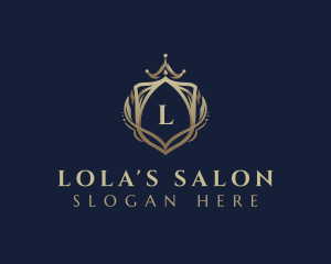 Luxury Crown Boutique logo design