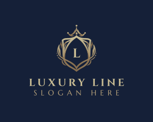 Luxury Crown Boutique logo design