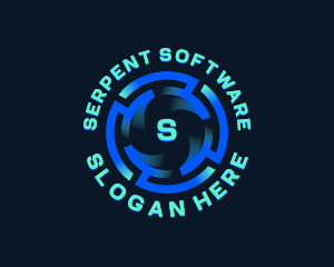 Artificial Intelligence Software logo design