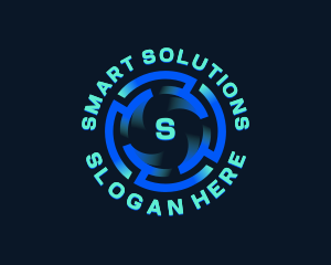 Artificial Intelligence Software logo design