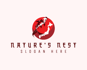 Japan Country Koi logo