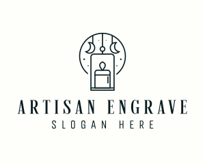 Artisanal Candle Decor logo design